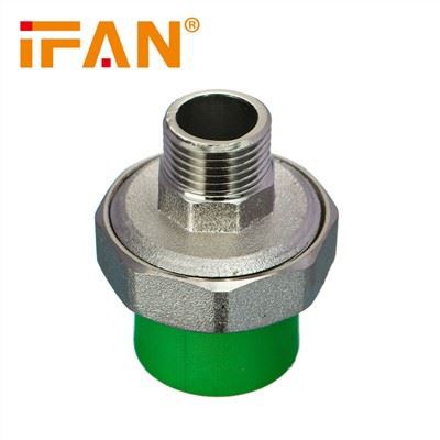 Unión roscada macho PPR