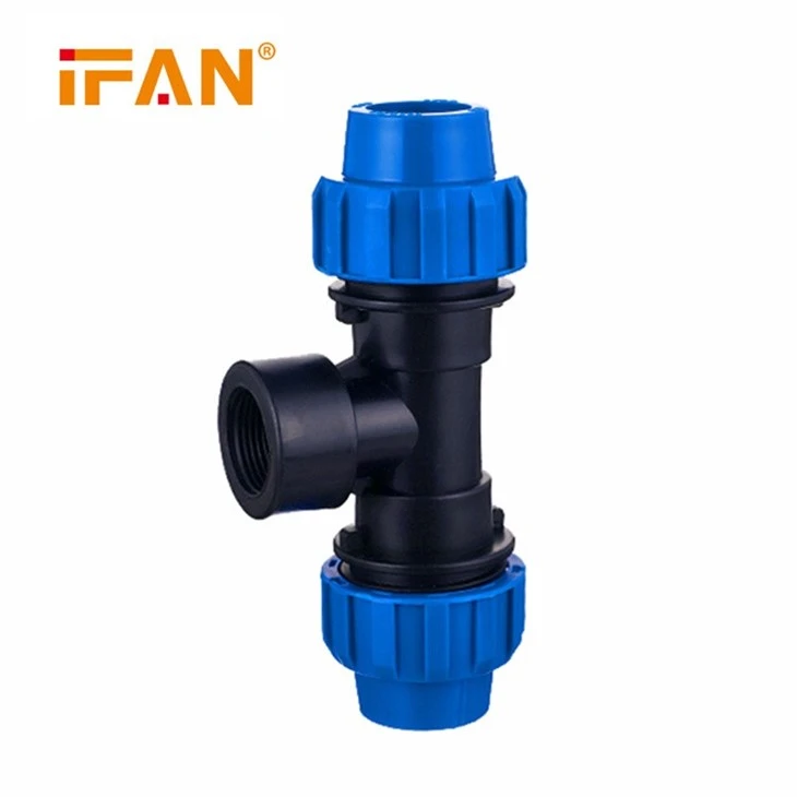 Blue Color HDPE Water Fitting
