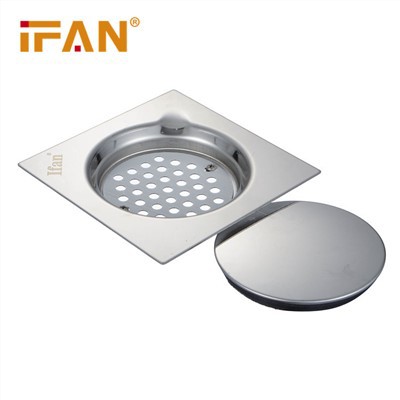 Baño de piso de desagüe