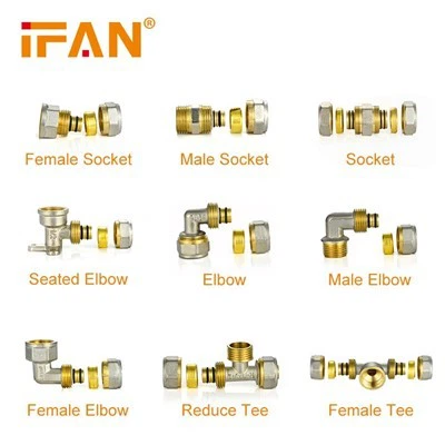 Anti-Corrosion SO15875 PEX Compression Fitting
