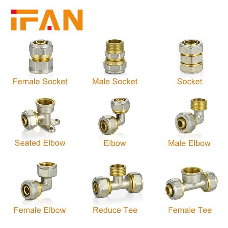 Good Reliability PEX Compression Fitting