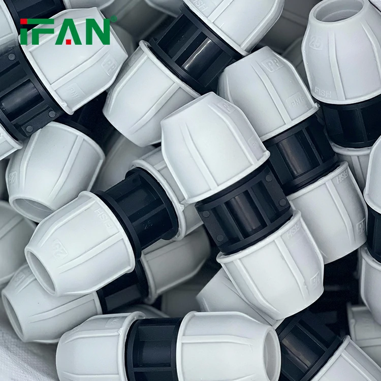 Los accesorios de tubería HDPE aseguran fuertes juntas sin fugas