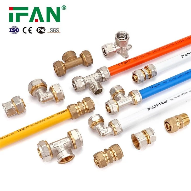 Plumbing Compression Fittings For PEX Systems factory