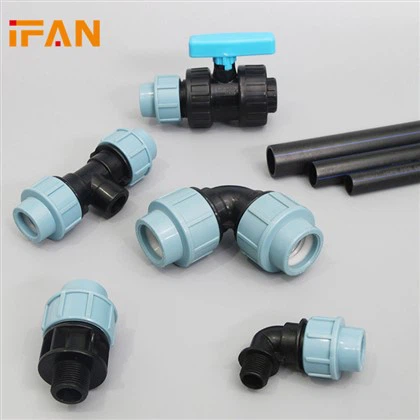 Accesorios de tubería de HDPE seguros y no tóxicos