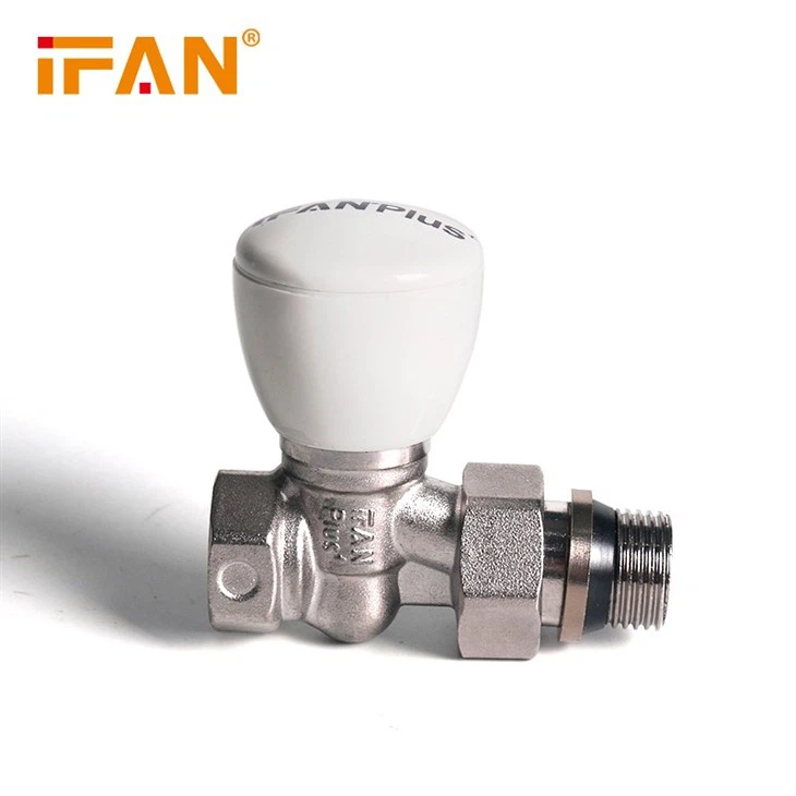 Wall-Mounted Brass Radiator Valves